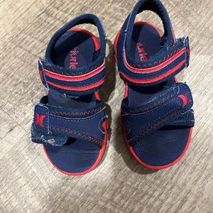 Like new Hurley sandals toddler size 8